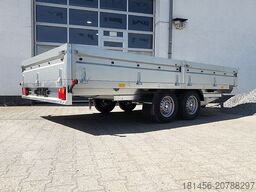 Sorelpol Neptun großer Pritschenanhänger Neu 2000kg