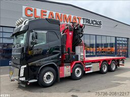 Volvo FH 540 8x4 HMF 85 Tonmeter laadkraan + Fly-Jib ...
