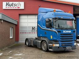 SCANIA R450 Lowliner mit Hubsattelkupplung