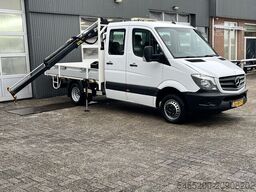 Mercedes-Benz Sprinter 513 cdi 130pk DC Laadkraan Hiab 017T A...