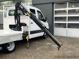 Mercedes-Benz Sprinter 513 cdi 130pk DC Laadkraan Hiab 017T A...