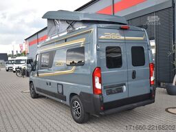 BÜRSTNER B66 C 600 Aufstelldach|Leder Stone