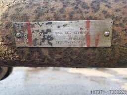 ROR TRAILER AXLE SINGLE TIRE DRUM