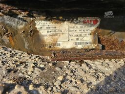 Saf B19-19k | trailer axle | disc. 3 pieces.