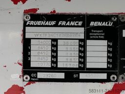 BENALU WYWROTKA ALUMINIOWA / 75 M3 / KLAPO-DRZWI