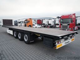 KRONE NACZEPA  PLATFORMA / O? PODNOSZONA / KOSZ NA PAL