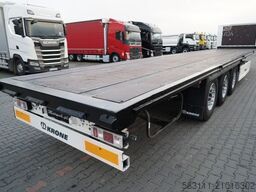 KRONE NACZEPA  PLATFORMA / O? PODNOSZONA / KOSZ NA PAL