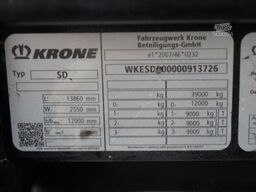 KRONE NACZEPA  PLATFORMA / O? PODNOSZONA / KOSZ NA PAL