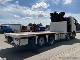 Volvo FH 500 Euro 6 8x2 HMF 95 Tonmeter laadkraan + F...