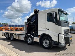 Volvo FH 500 Euro 6 8x2 HMF 95 Tonmeter laadkraan + F...