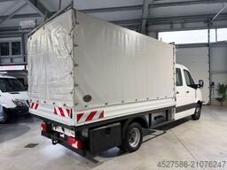 VOLKSWAGEN Crafter 50 *PRITSCHE&PLANE DOKA 6-SITZER*AHK*TÜV