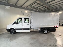 VOLKSWAGEN Crafter 50 *PRITSCHE&PLANE DOKA 6-SITZER*AHK*TÜV