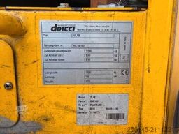 DIECI HVL 156 40.25  4000 kg Tragkraft 25 Met Auslage