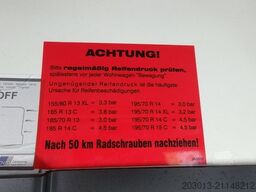 Hobby -Wohnwagenwerk Wohnanhänger 24EG S180