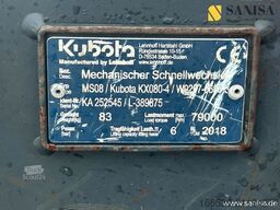 KUBOTA KX080-4a/SW/Löffel/Hammer/Greifer/Klima