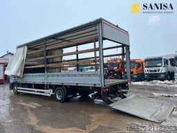 RENAULT D 12.240/LBW/Pritsche+Plane/Klima/Gardinen