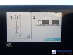D-TEC 4-axle container combi trailer (2 + 2 axles)