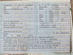 MAN TGS 33.320 / WENIG KM / 6X4 / Full Steel /Manual