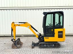 JCB 15C-1 / 825 H /  3 x Löffel / Kabine