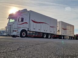 Scania R620-V8 Highline 6x4 - Bussbygg box with heater...