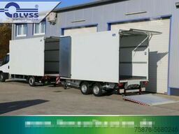 IVECO Daily Durchladezug mit Anhänger Kofferaufbau