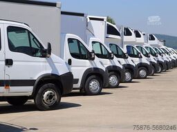 IVECO Daily Durchladezug mit Anhänger Kofferaufbau