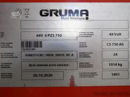 GRUMA 48 Volt 6 PzS 750 Ah