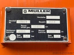 MAN 26.410 6x2 Kanalreiniger Kombi MÜLLER Wasserauf.