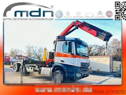 MERCEDES-BENZ Arocs 2848 6x4 Abrollkipper KRAN 16m lift/lenk