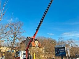 MERCEDES-BENZ Arocs 2848 6x4 Abrollkipper KRAN 16m lift/lenk