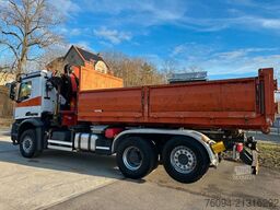 MERCEDES-BENZ Arocs 2848 6x4 Abrollkipper KRAN 16m lift/lenk