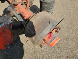 SMB TRAILER AXLE SINGLE TIRES DRUM.