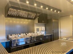 Verkaufsanhänger Pommes Foodtruck, Imbisswagen,