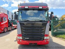 Scania G490 8x4 TRIDEM PRITSCHE + KRAN FASSI F275A.2.2...