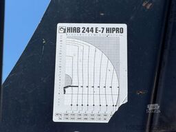 Scania P380 8x4 TRIDEM + CRANE HIAB 244 E-7 - PLATFORM...