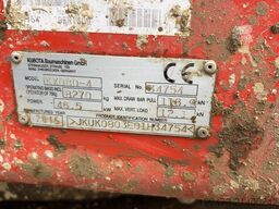 Kubota KX080-4 with 3 excavator buckets