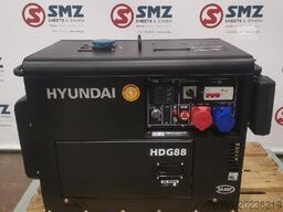 Hyundai Stroomgroep Hyundai HDG88 8KVA 14HP