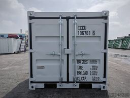 6 Fuß Seecontainer / Anthrazit / Lichtgrau / Minicontainer / Gartenhaus