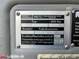 MERCEDES-BENZ 1222AF *Rüstwagen*Metz RW2*Generator*Feuerwehr*