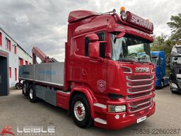 SCANIA R580*Baustoff*HMF/Funk*Lift/Lenk*2xTank1000l*