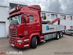 SCANIA R580*Baustoff*HMF/Funk*Lift/Lenk*2xTank1000l*