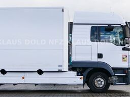 MAN TGL 8.250 geschloss. Autotransp. Moetefindt