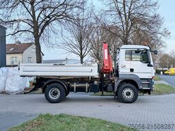 MAN TGS 18.400 - 3 Seiten Kipper - Kran PK