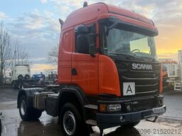 SCANIA G450 4x4 (cardan), Blatt/Luft, Retarder, Hydr
