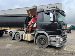 MERCEDES-BENZ Actros 2546 L 6x2  SZM / Kran HMF 1444 faltbar