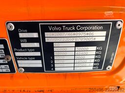 Volvo FMX 410 6x4 HIAB XR 21 ton / L=5900 mm