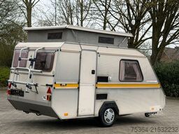 KIP Kompakt KK 400 EK Wohnwagen Hubdach Küche