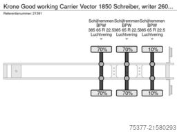 Krone Good working Carrier Vector 1850 Schreiber, wri...