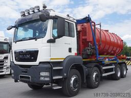 MAN TGS 35.400 8x4 E5 / HYVA HOOK LIFT 32.56