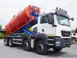 MAN TGS 35.400 8x4 E5 / HYVA HOOK LIFT 32.56